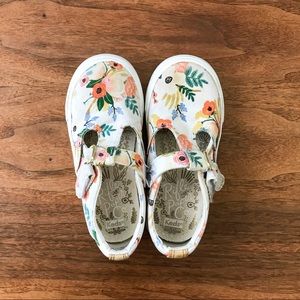 Little Girls’ Rifle Paper Company Floral Keds